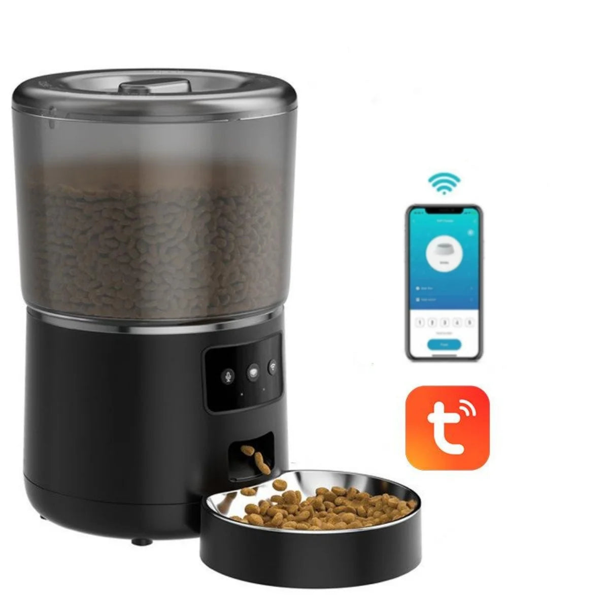 Automatic smart pet feeder