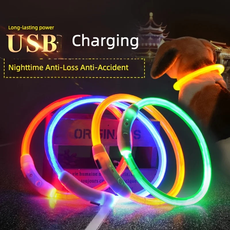 LED Glowing Dog Collar