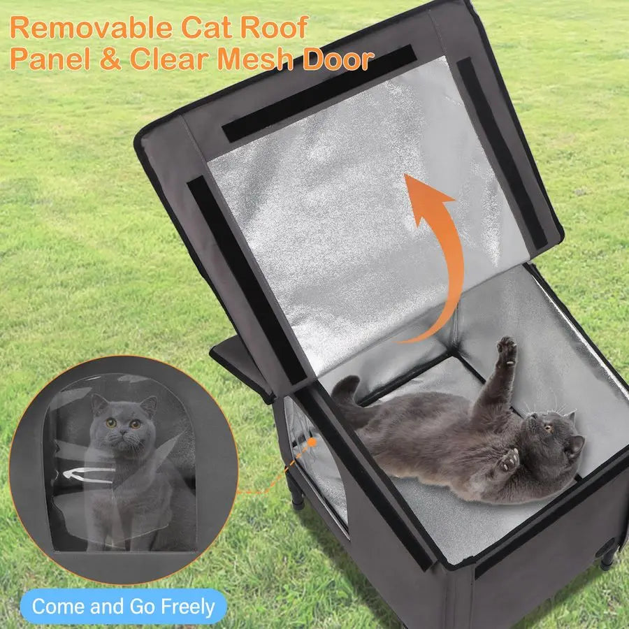 Heated Outdoor Cat House
