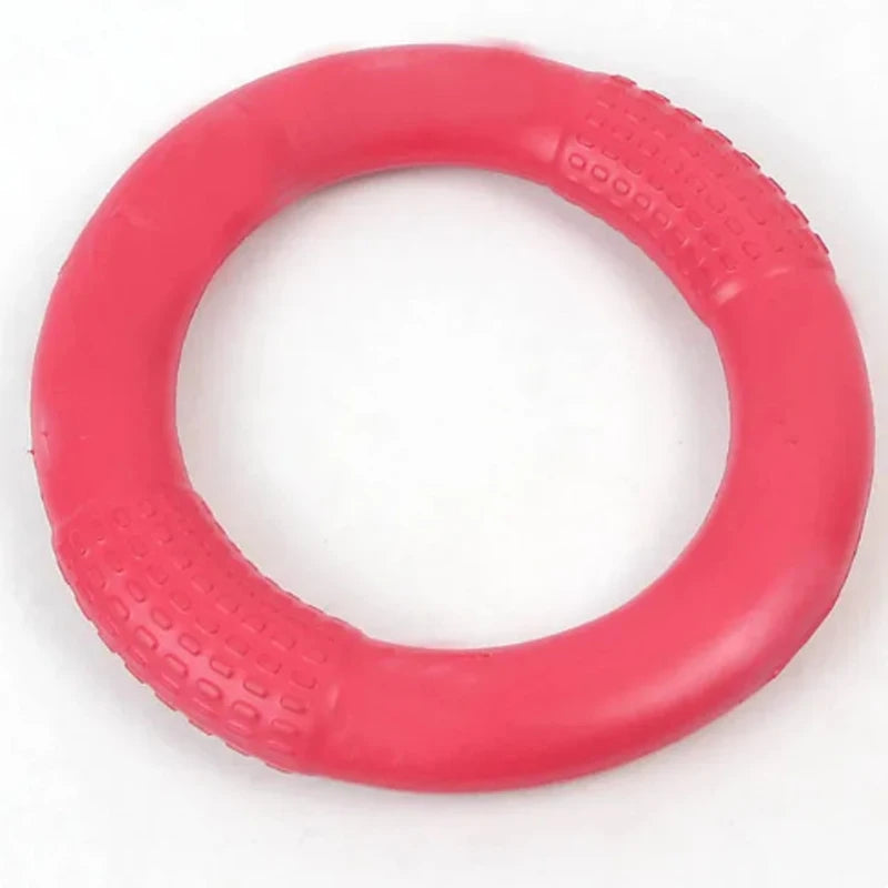 Orange Dog Pet Flying Disk Training Ring