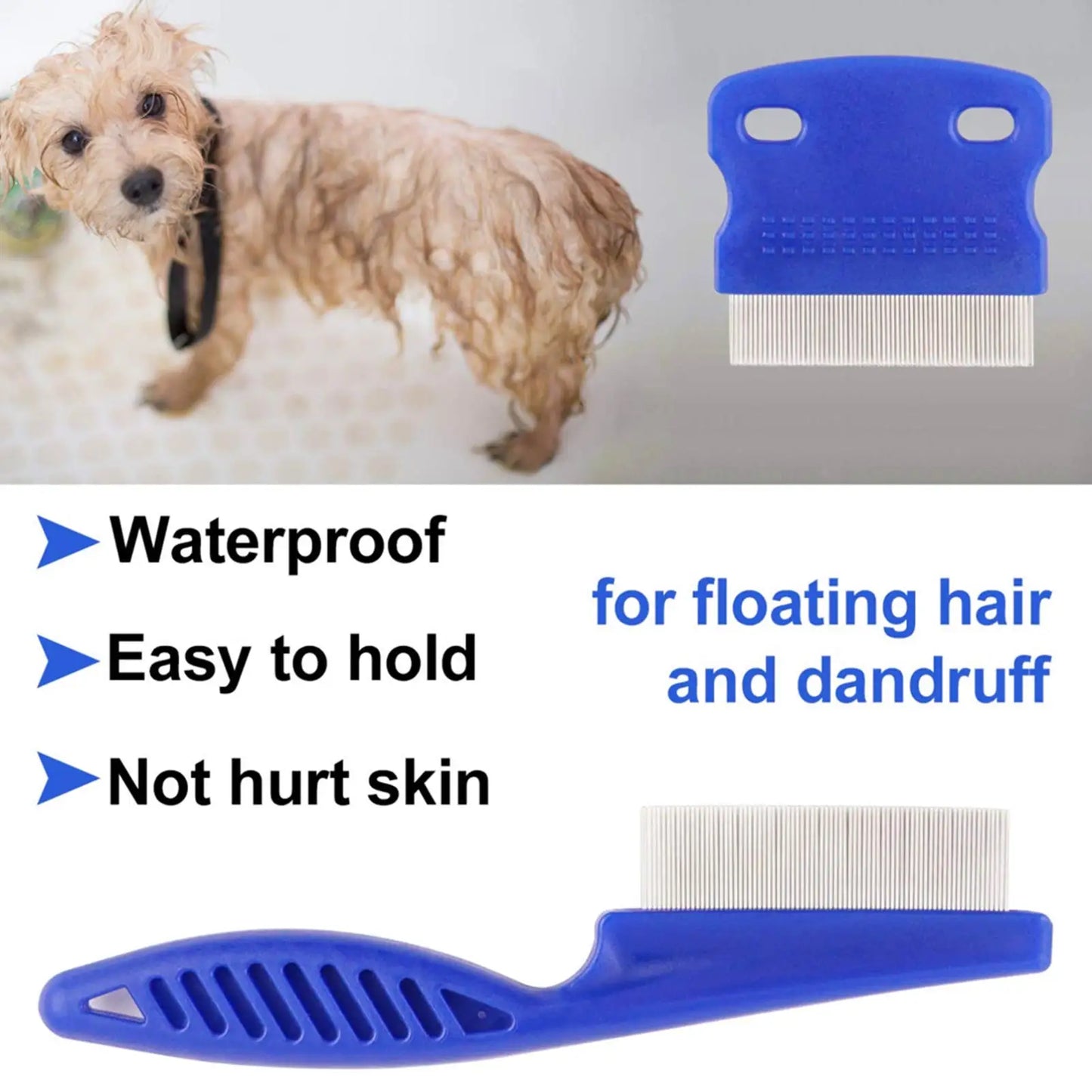Flea Comb Set For Dogs & Cats