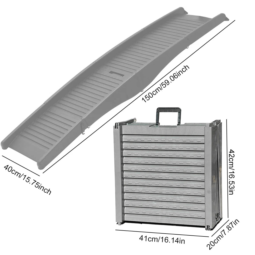Folding Extra Wide Dog Ramp