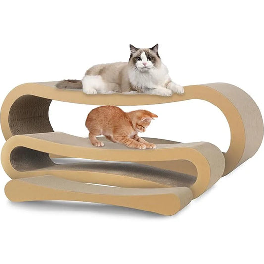3 in 1 Cardboard Cat Scratching Boards
