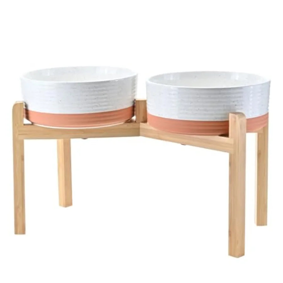 Elevated Ceramic Dog Bowls