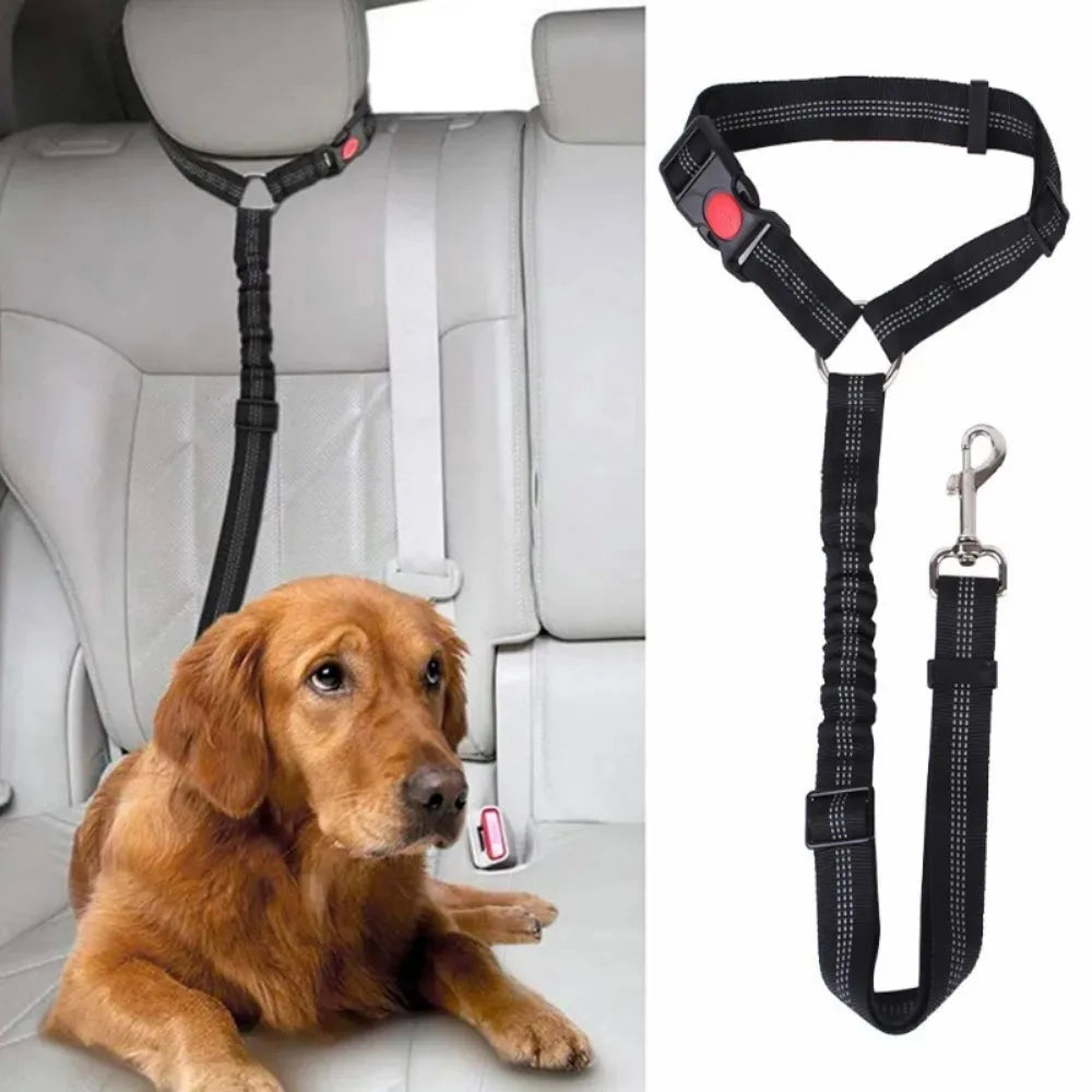 2-in-1 Dog Car Seatbelt