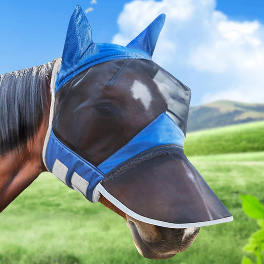 Anti-Mosquito Full Face Protection Riding Equestrian Equipment