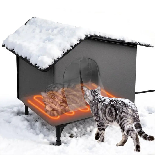 Heated Outdoor Cat House