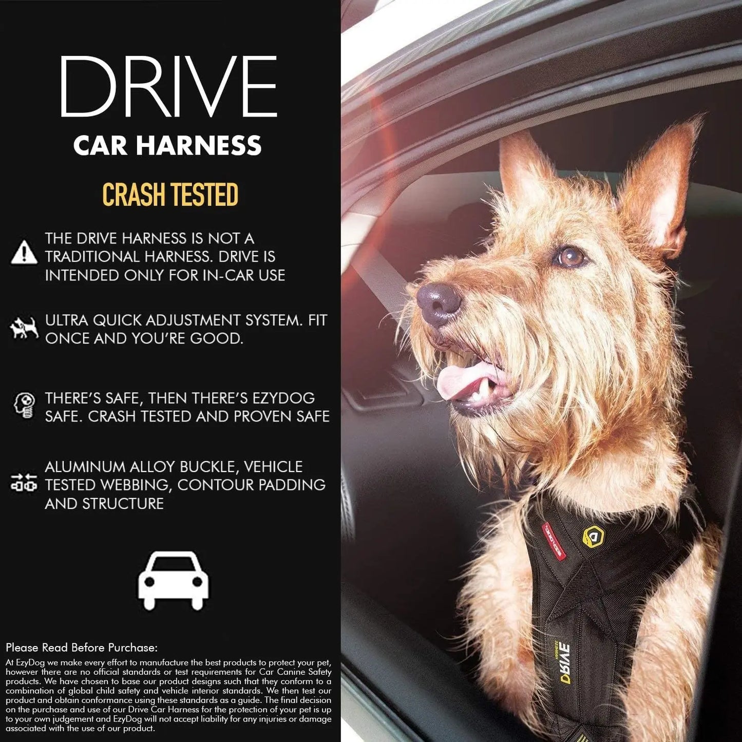 Certified Dog Car Harness