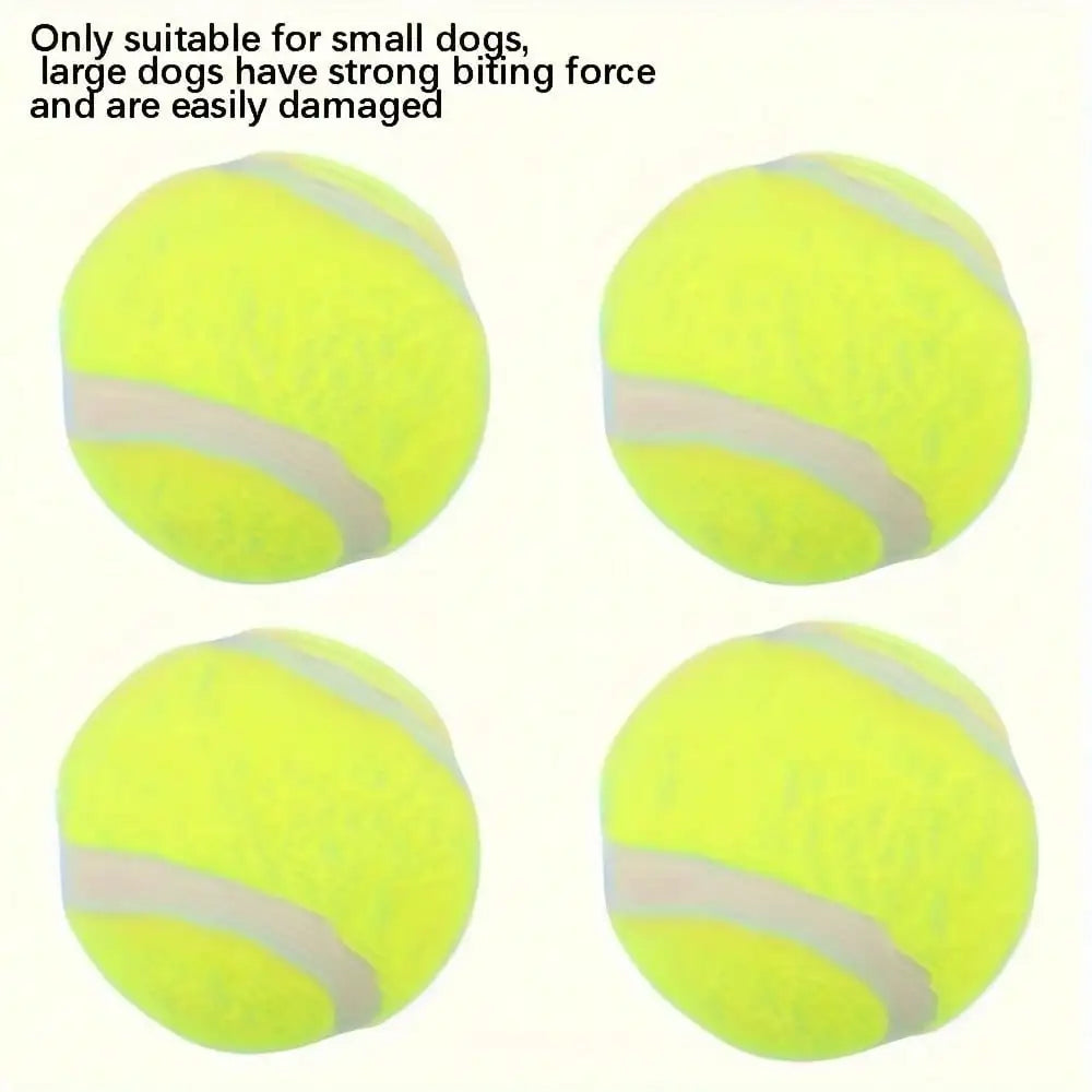 4-Pack Interactive Dog Tennis Balls