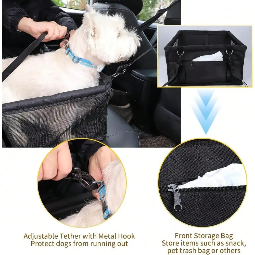 Breathable Dog Booster Car Seat