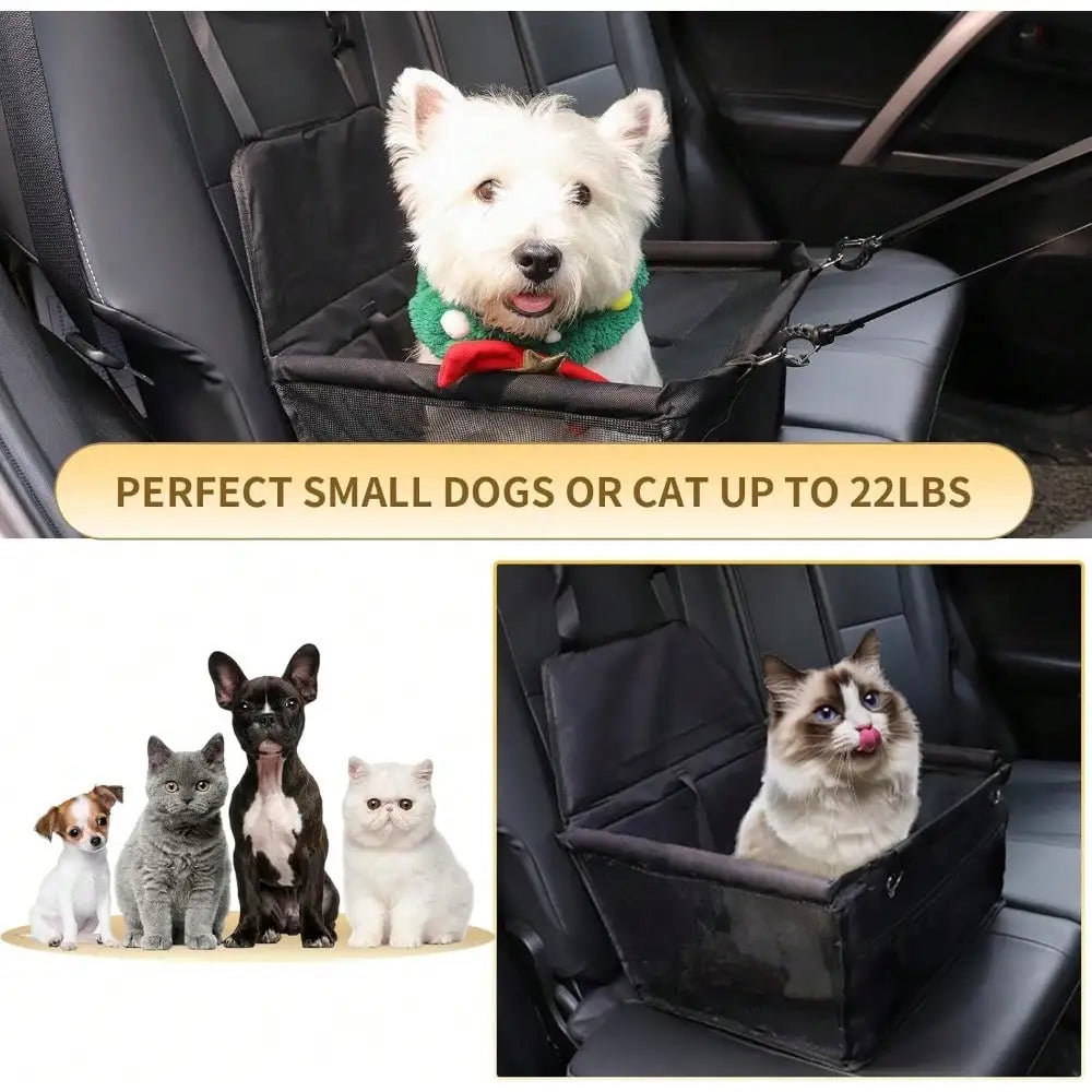 Breathable Dog Booster Car Seat