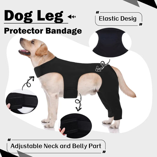 Dog leg rehabilitation suit,