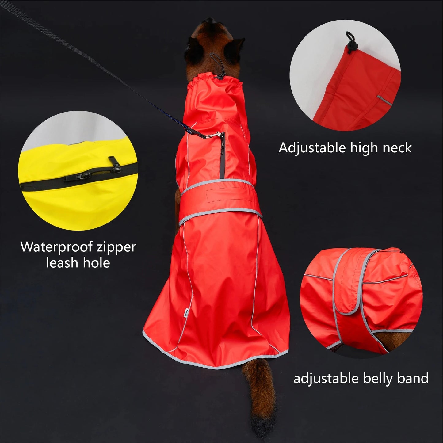 Waterproof Dog Raincoat