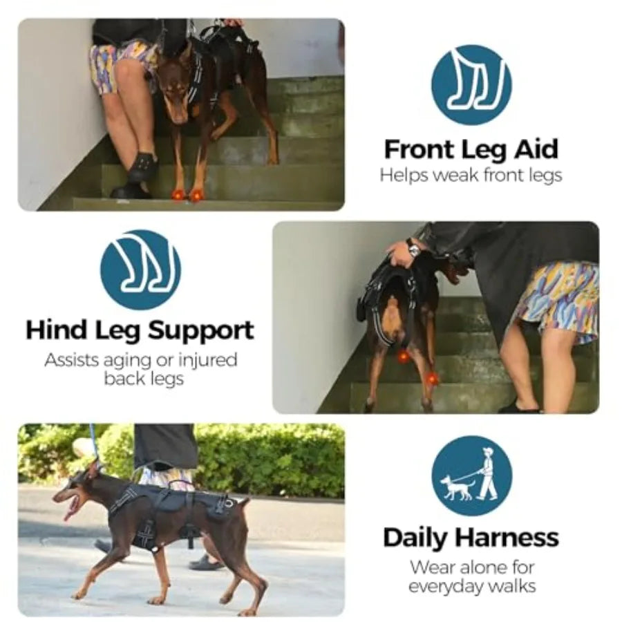 Dog Lift Harness for Large Dogs Full Body Support