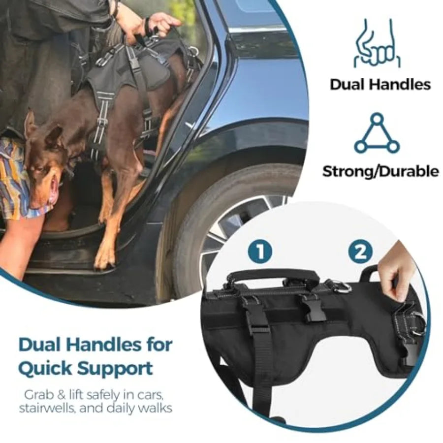 Dog Lift Harness for Large Dogs Full Body Support