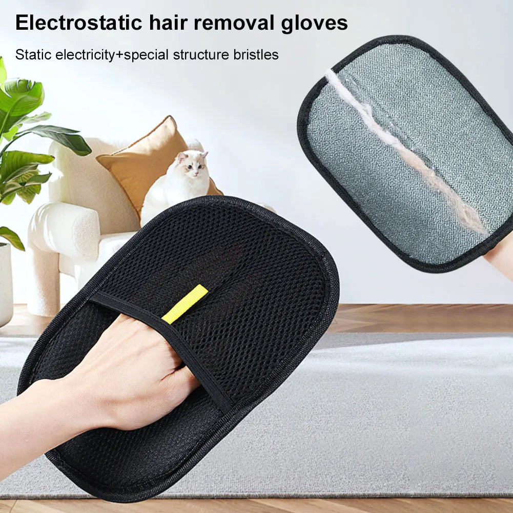 Pet Hair Remover Deshedding Mitt Cats & Dogs