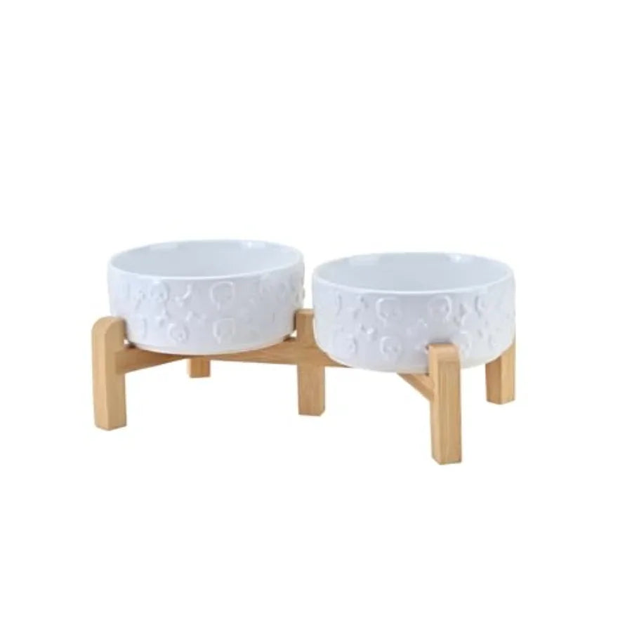 Elevated Ceramic Dog Bowls
