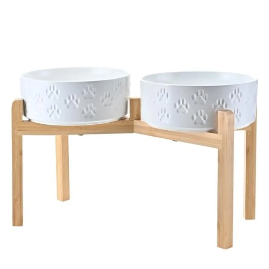 Elevated Ceramic Dog Bowls