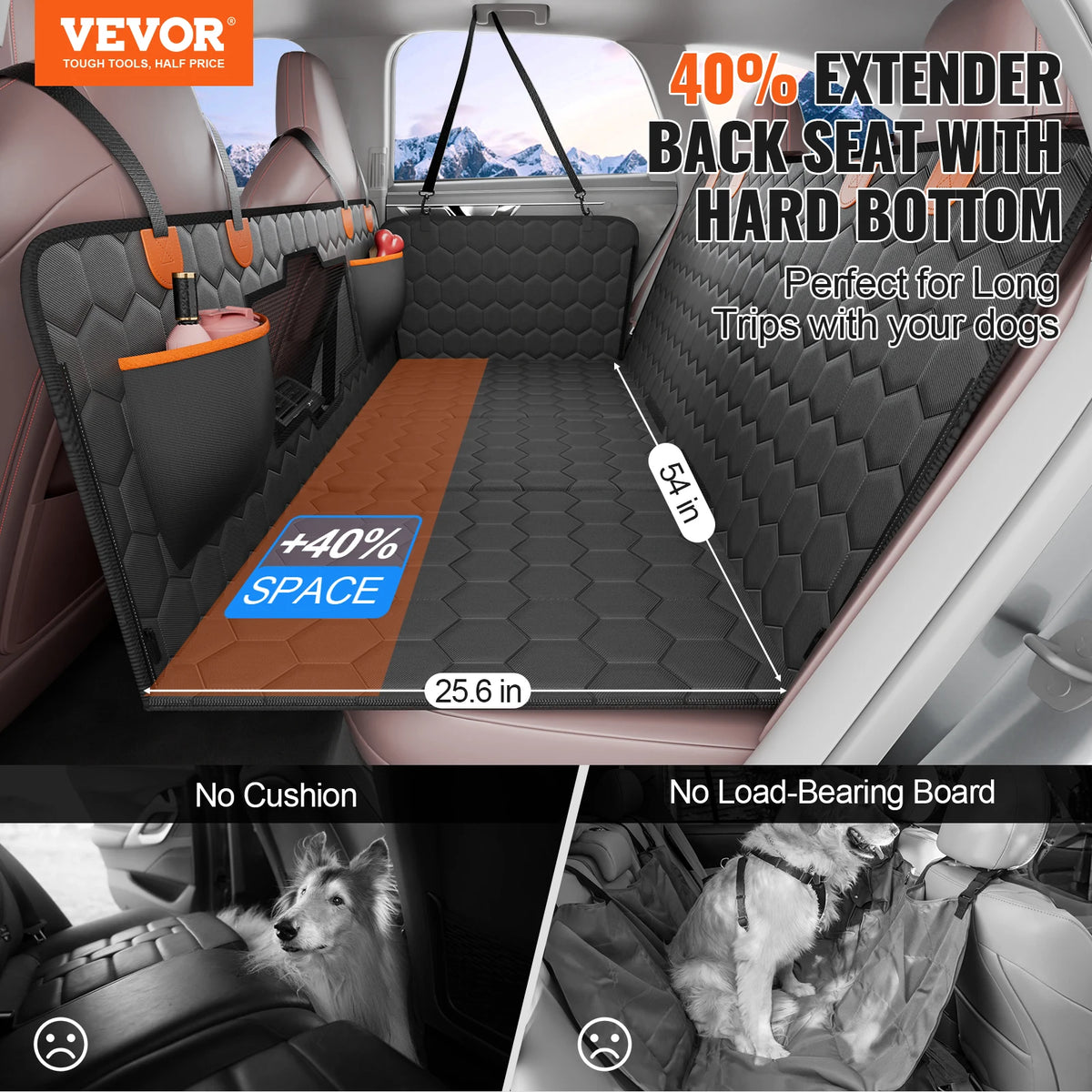Dog Back Seat Car Cover