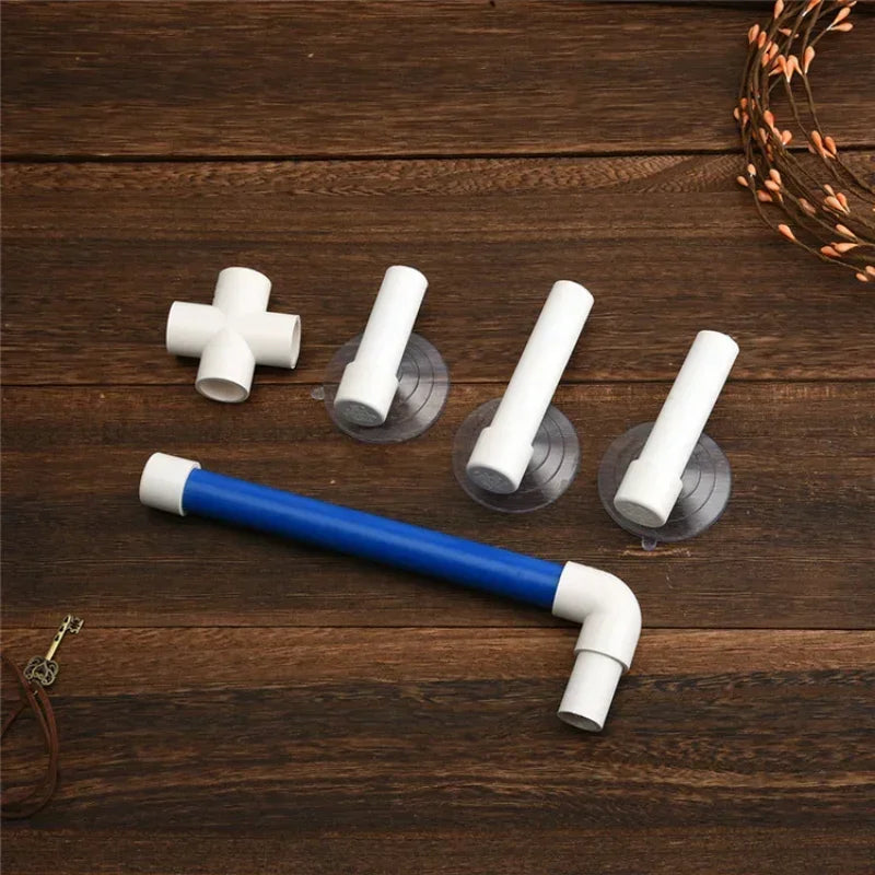 Bird Window and Shower Perch