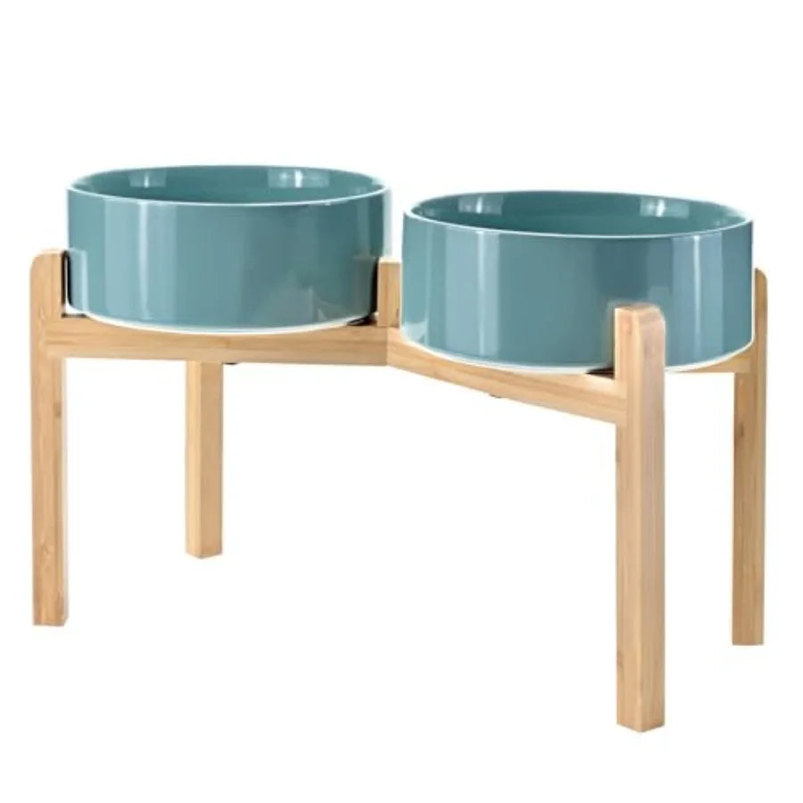 Elevated Ceramic Dog Bowls