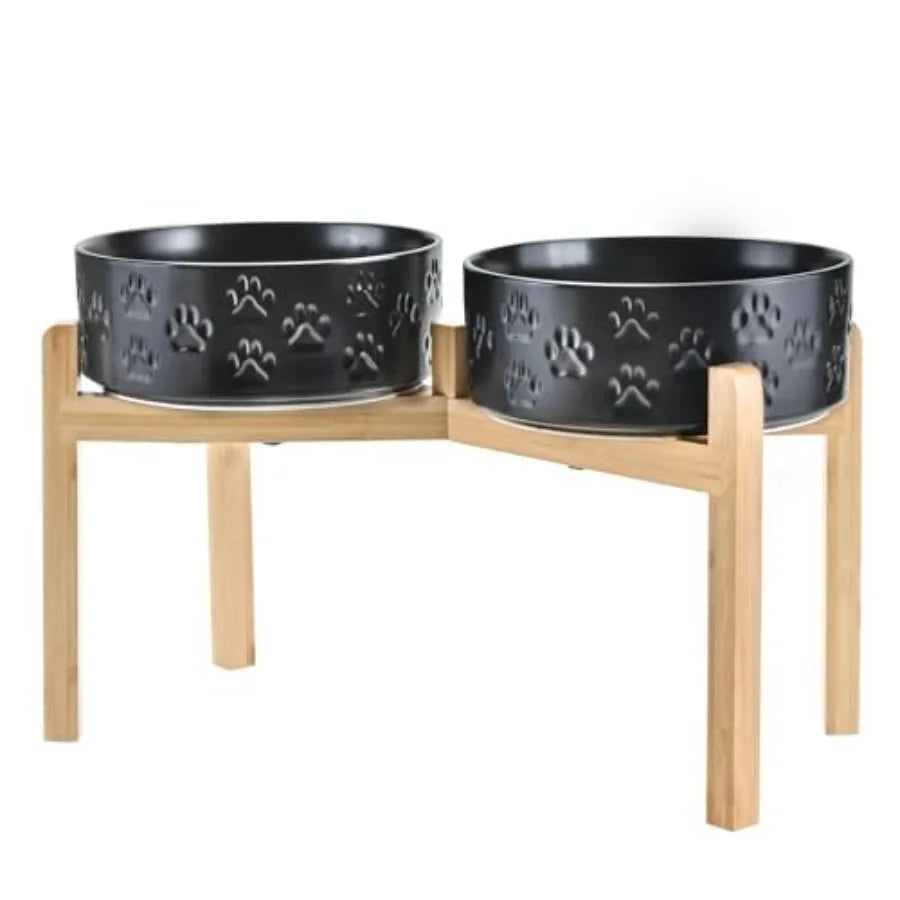 Elevated Ceramic Dog Bowls