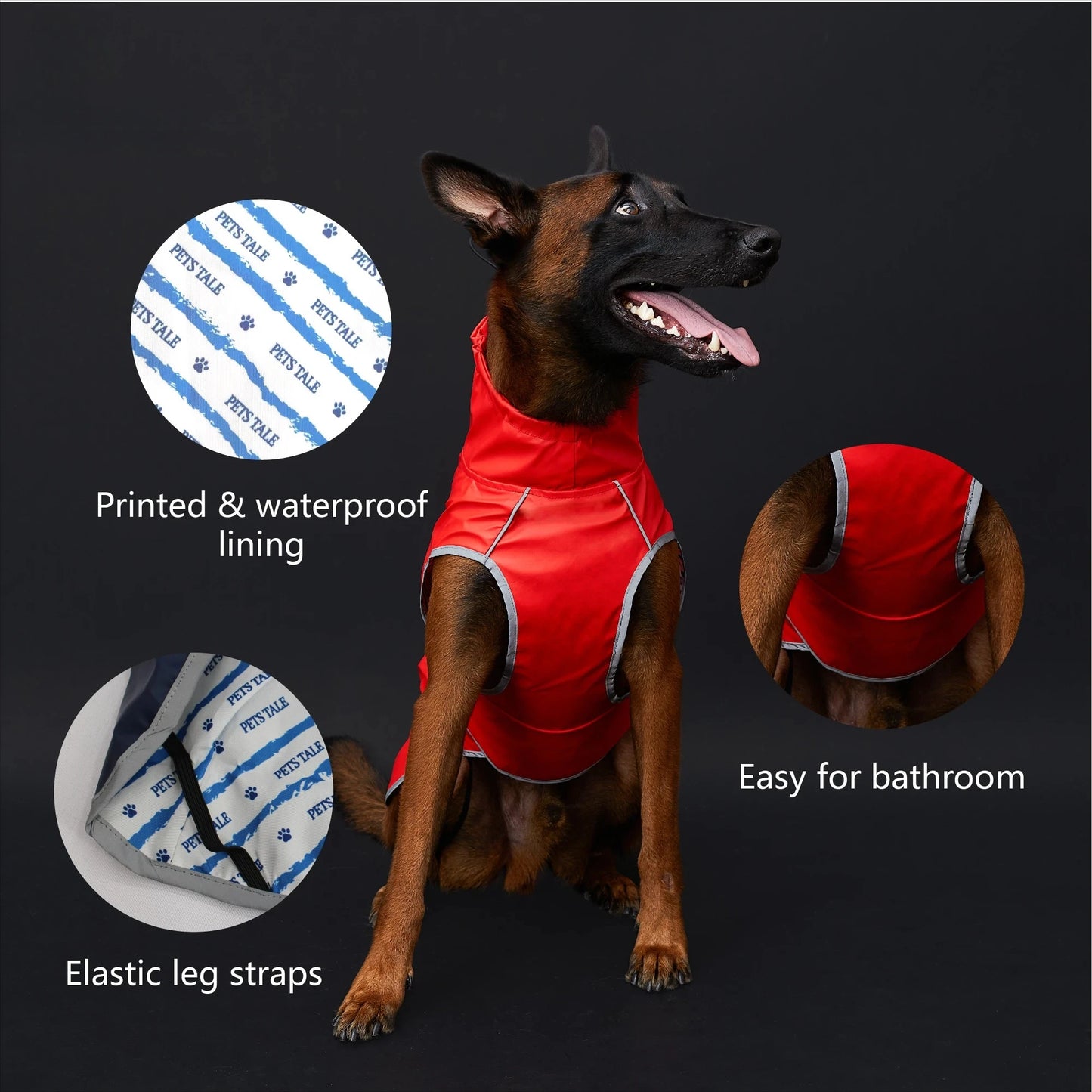 Waterproof Dog Raincoat