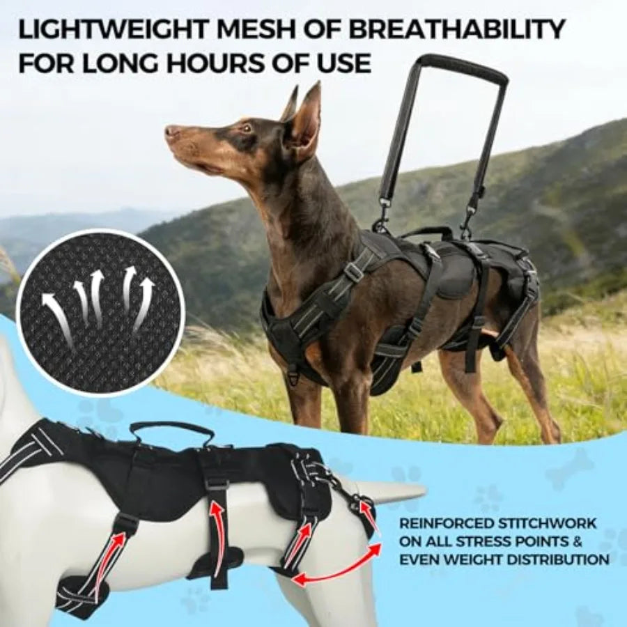Dog Lift Harness for Large Dogs Full Body Support
