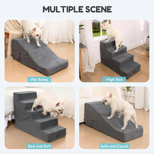 5-Step Pet Stairs and Ramp