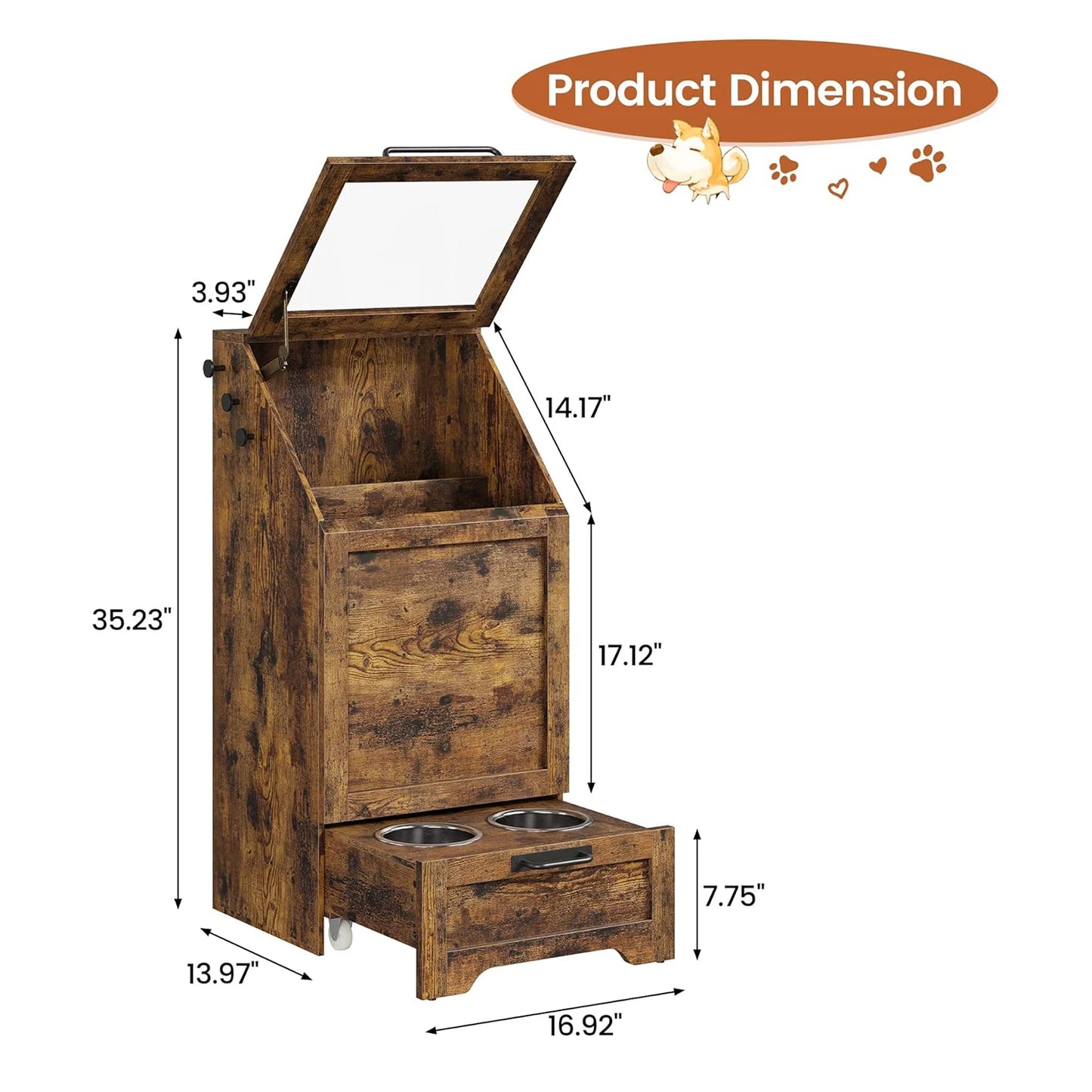 Dog Feeding Toy Station