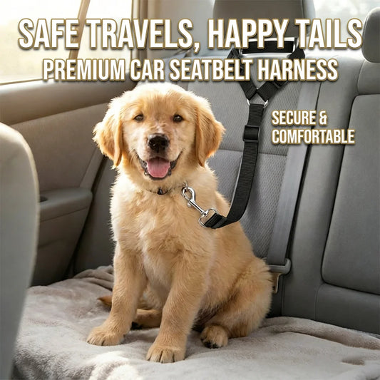 Adjustable 2-in-1 Pet Car Seat Belt  20cm