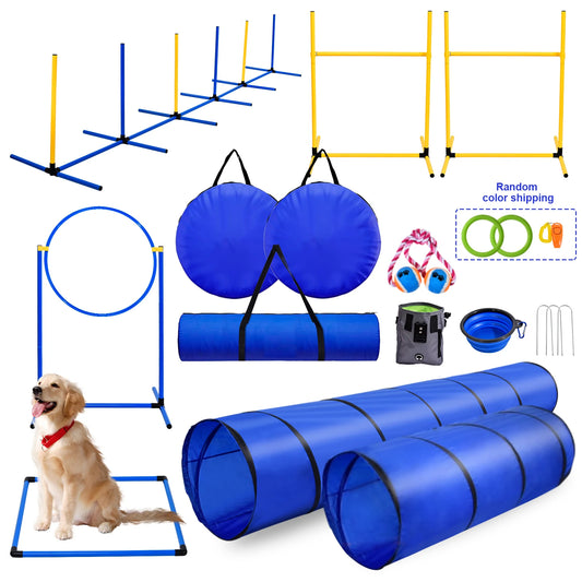 Dog Agility Course Backyard Set