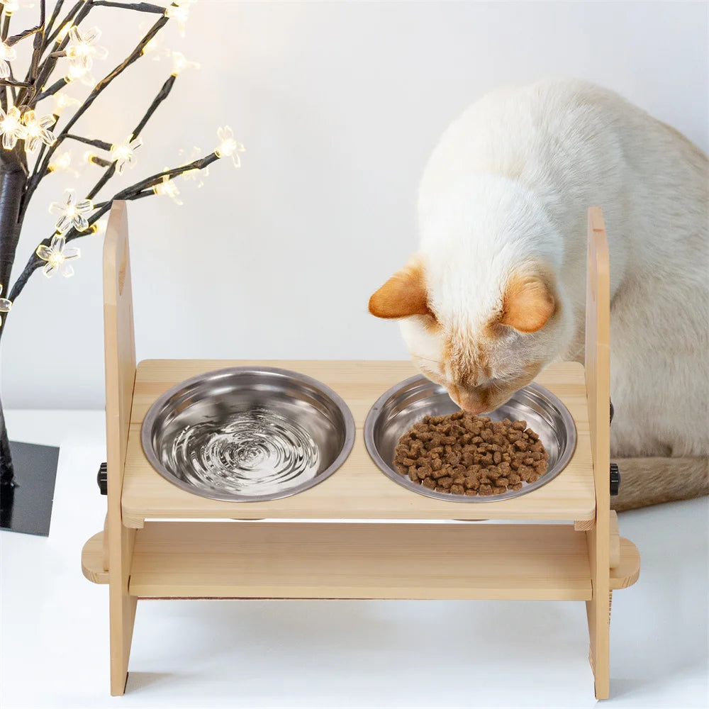 Elevated Dog Bowls Stand