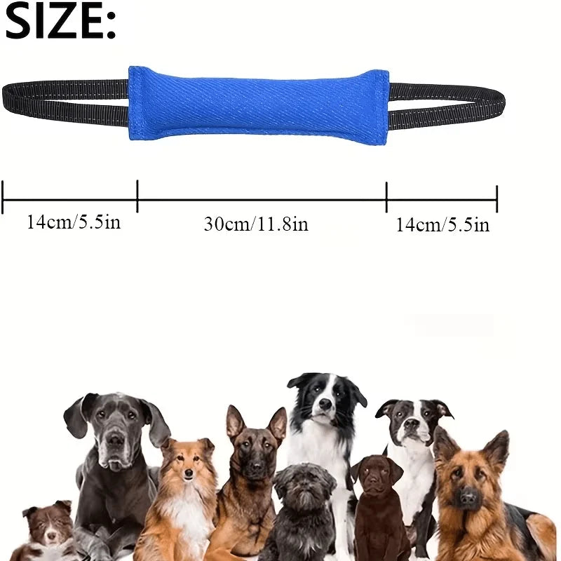 Dog Tug Toy, Equipped with 2pcs Soft And Sturdy Handles