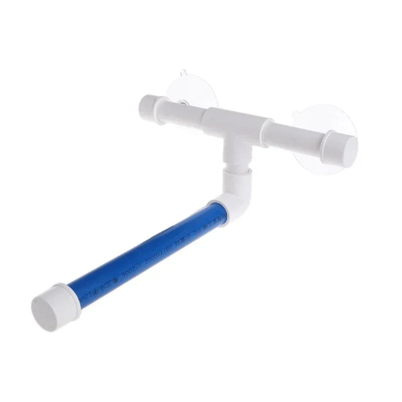 Bird Window and Shower Perch