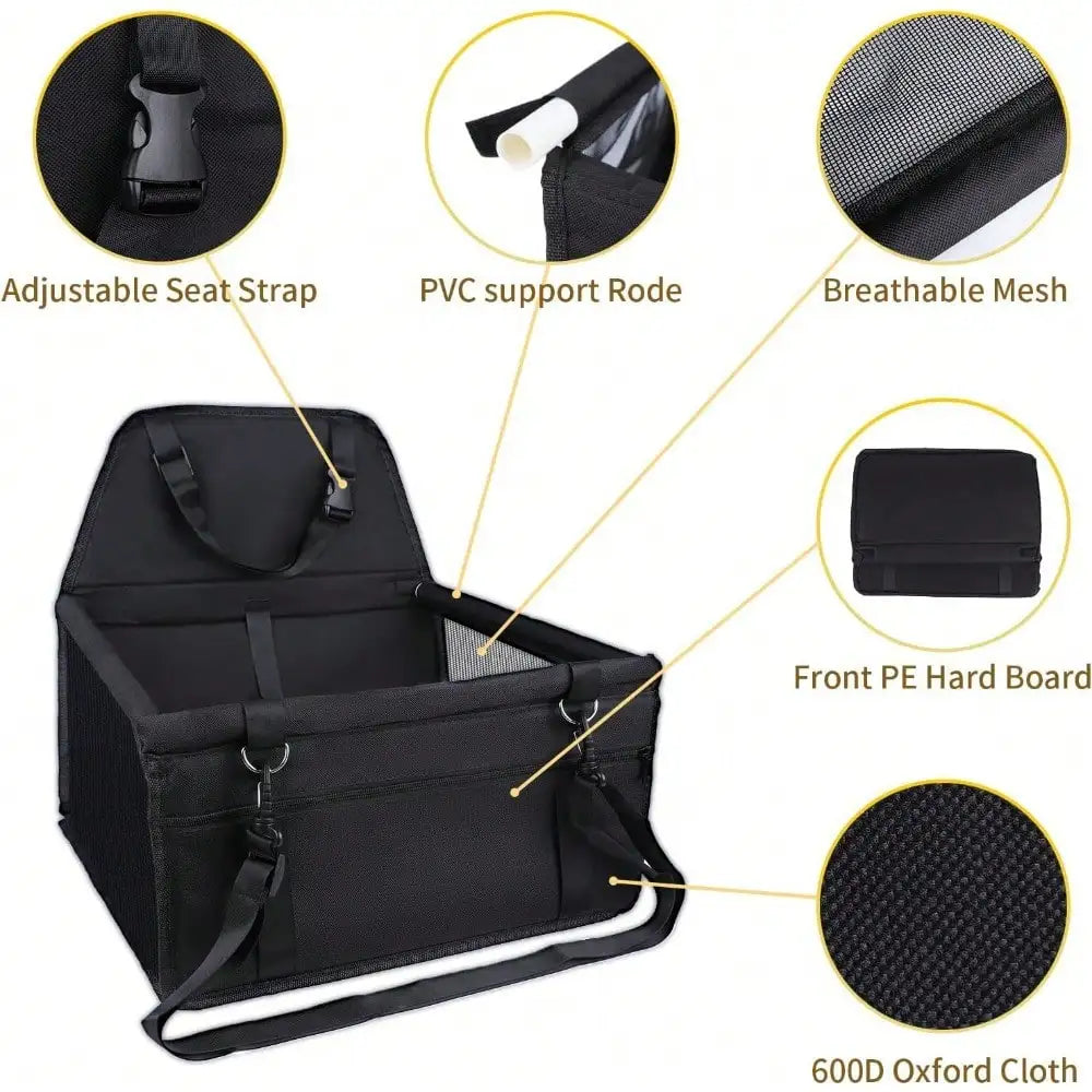 Breathable Dog Booster Car Seat