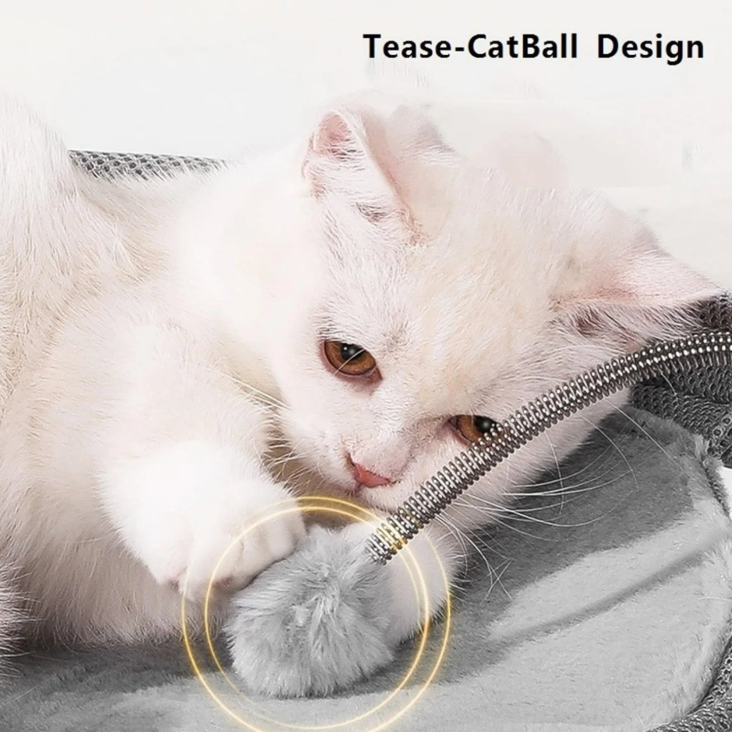 1 Raised Cat Hammock Bed,