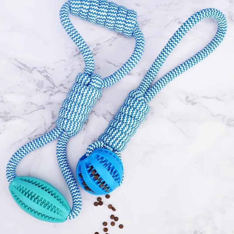 Interactive Dog Treat Ball 18x13cm,