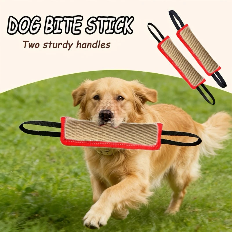 Dog Tug Toy, Equipped with 2pcs Soft And Sturdy Handles