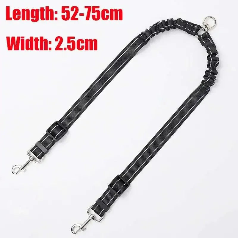 Auto Retractable Double-Ended Dog Leash