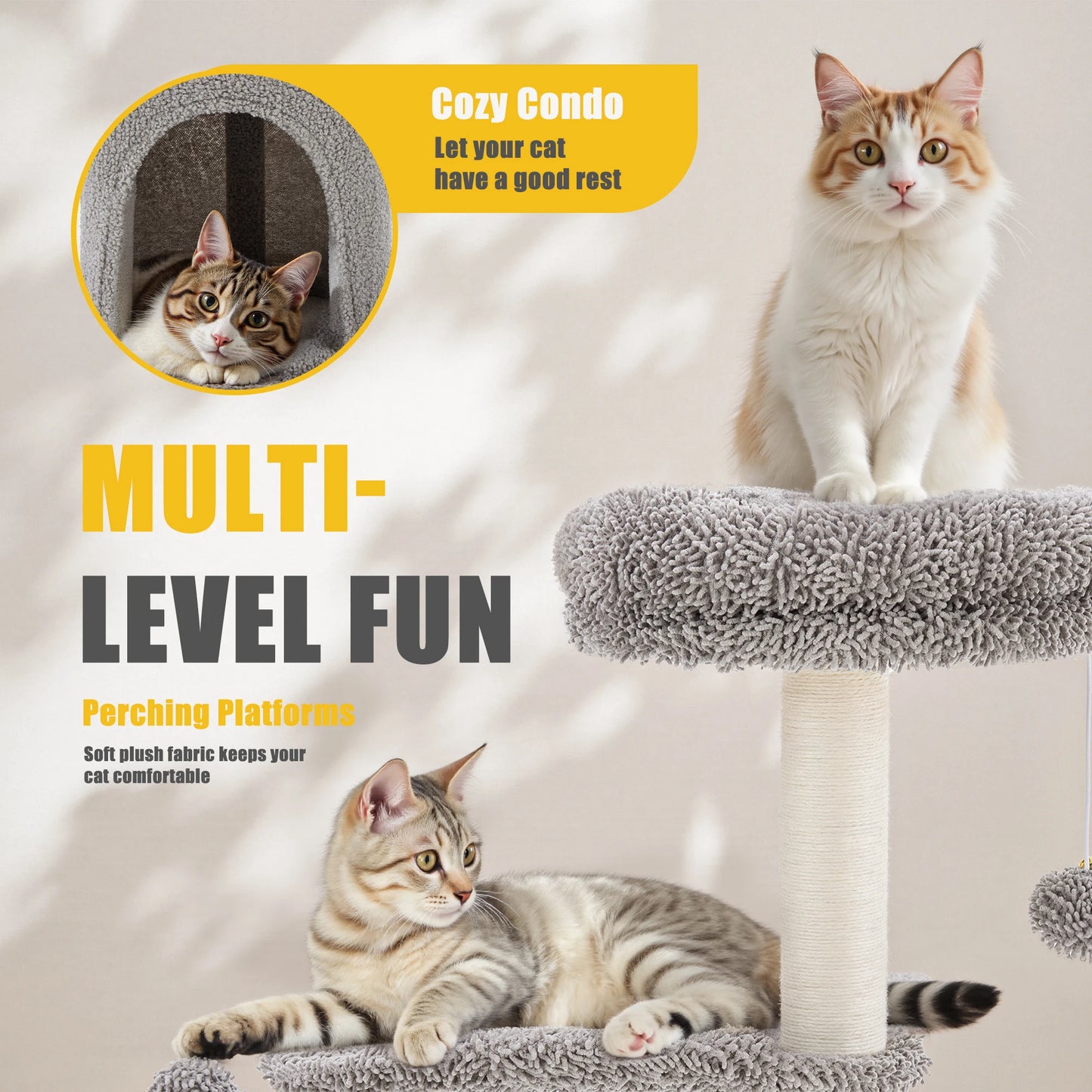 Multi-Level Cat Tree