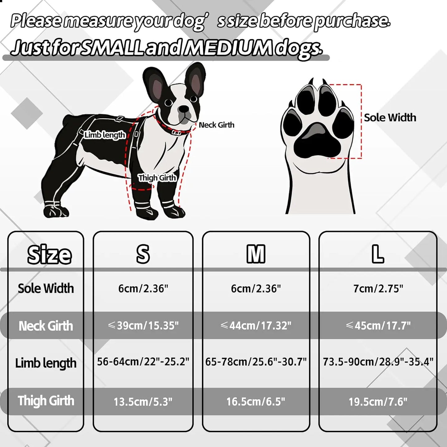 Dog Outdoor Waterproof Suspender Boots