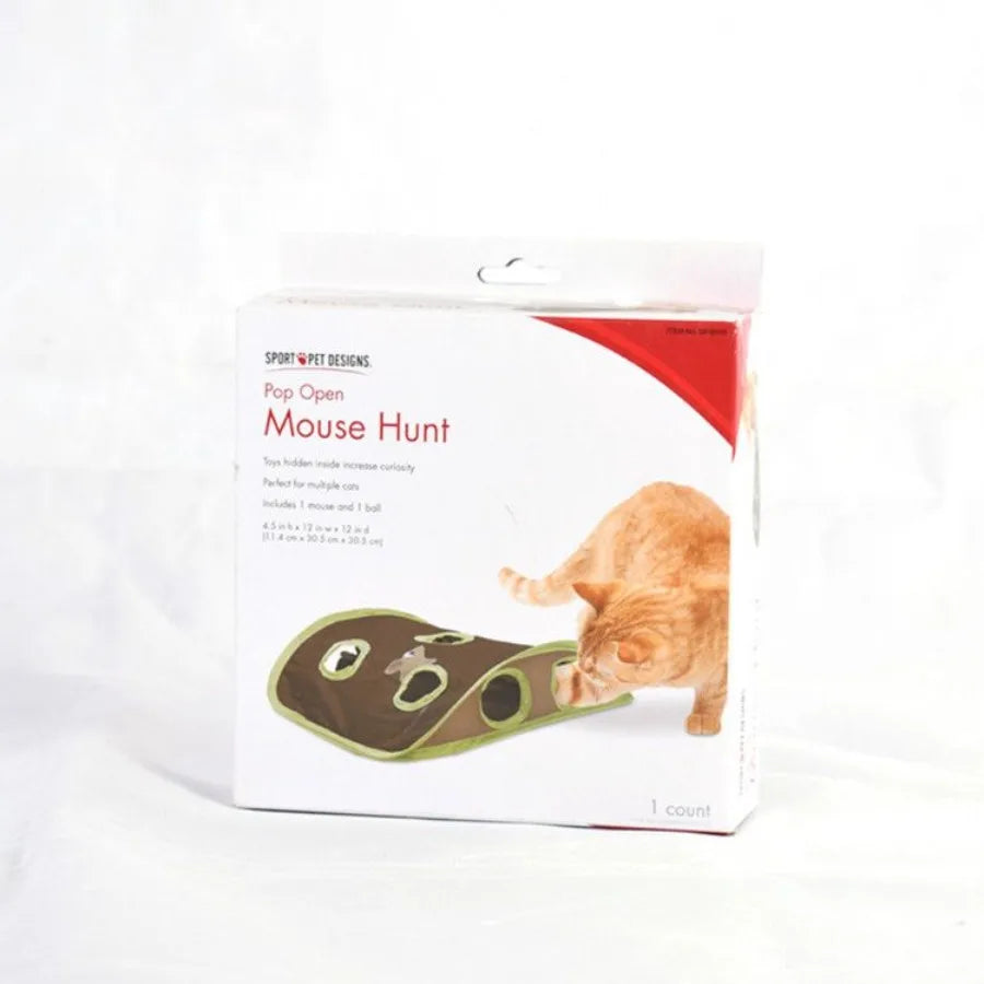 Hide and Seek Mouse Cat Toy
