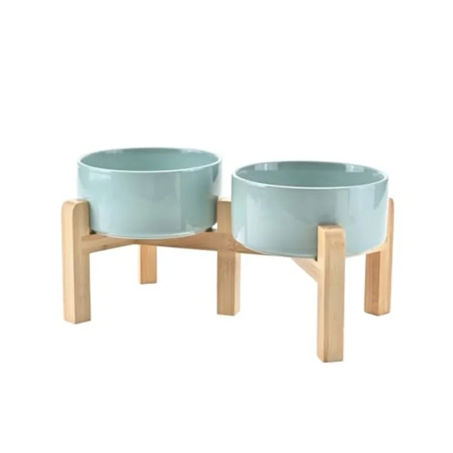 Elevated Ceramic Dog Bowls