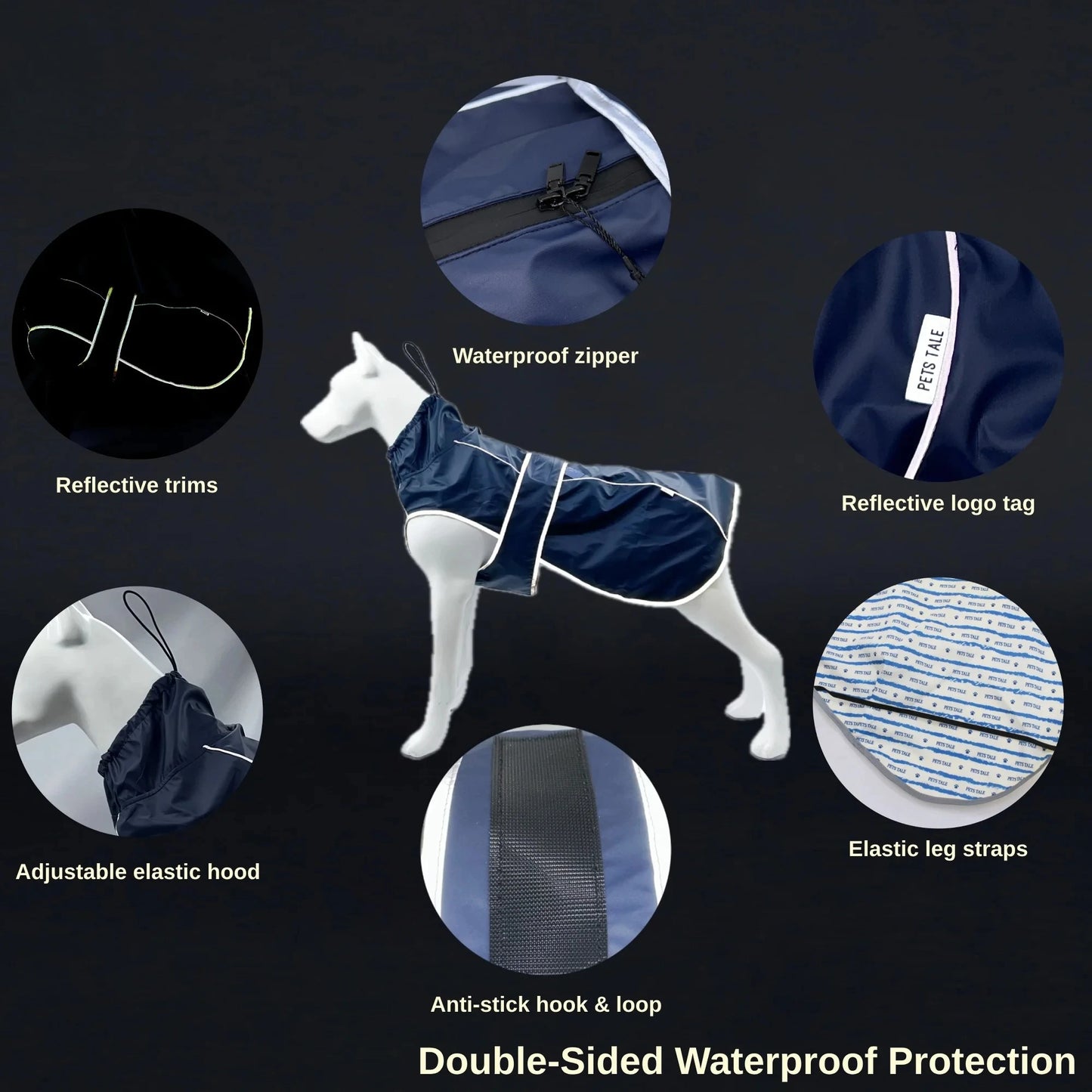 Waterproof Dog Raincoat