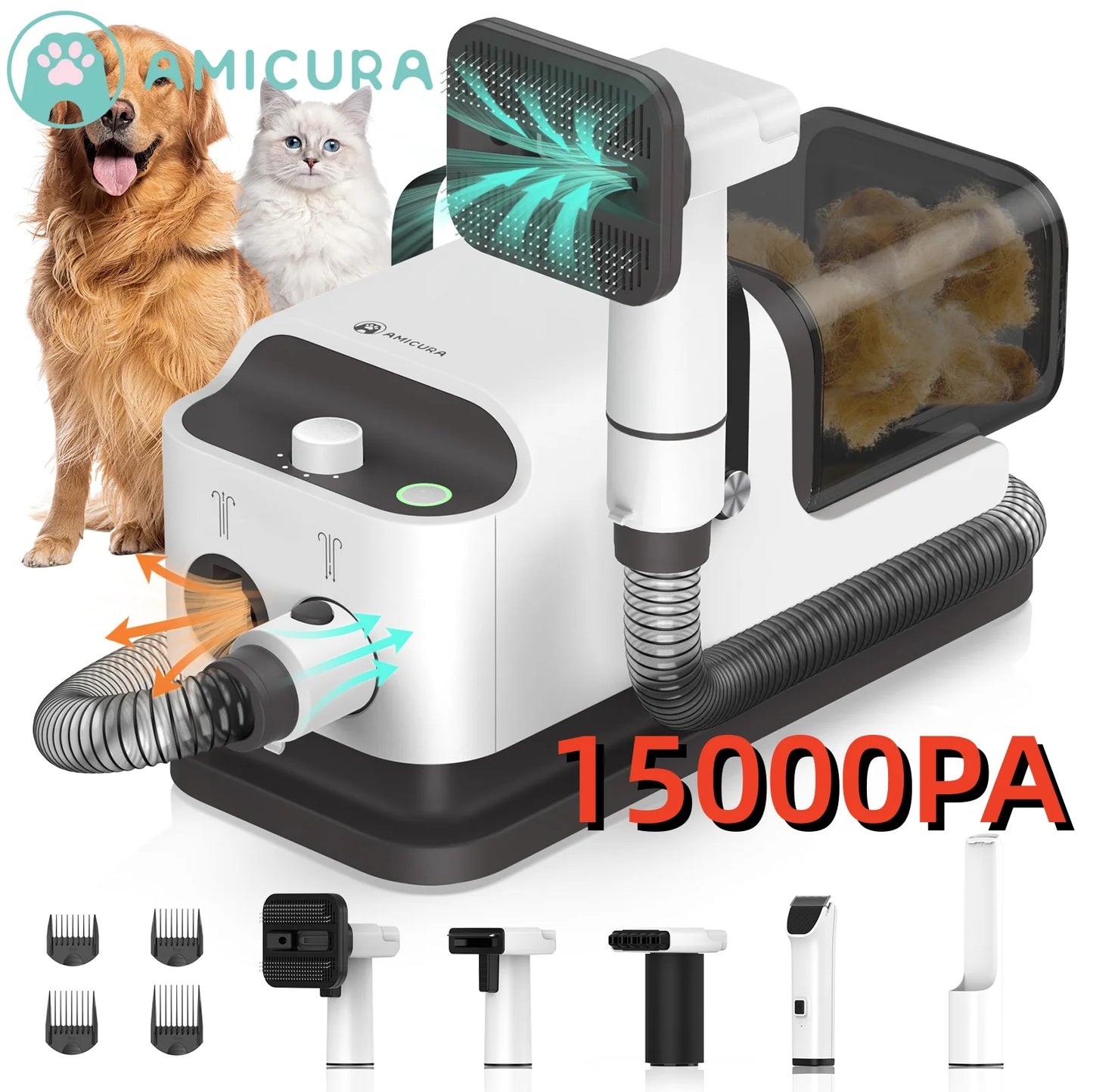 P1 Vacuum Cleaner & Hair Dryer 15kpa