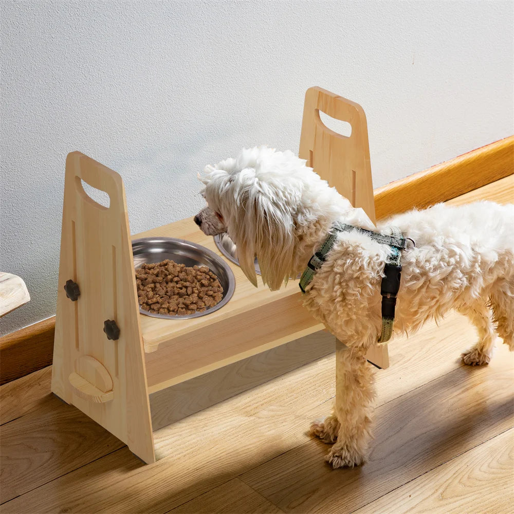 Elevated Dog Bowls Stand