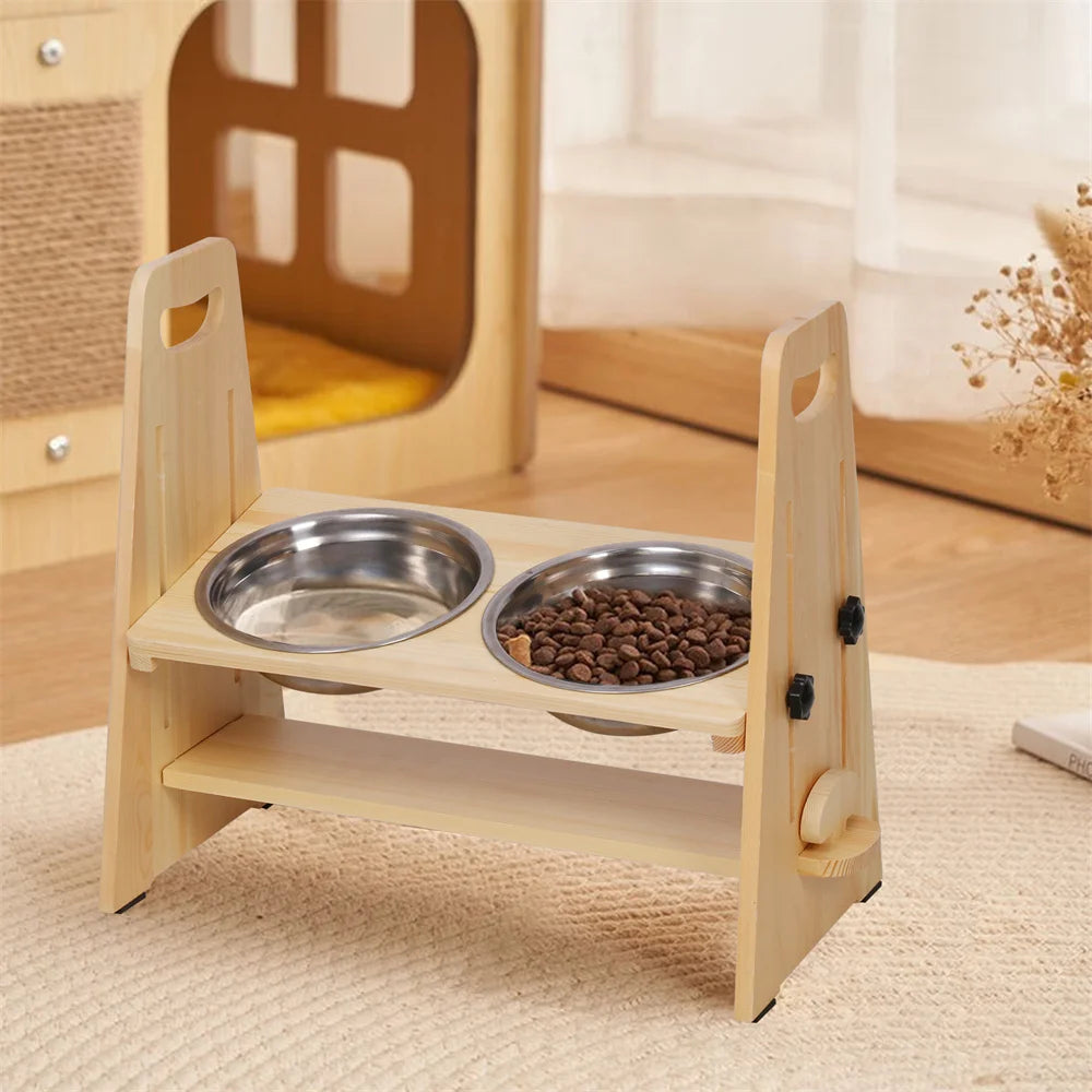 Elevated Dog Bowls Stand