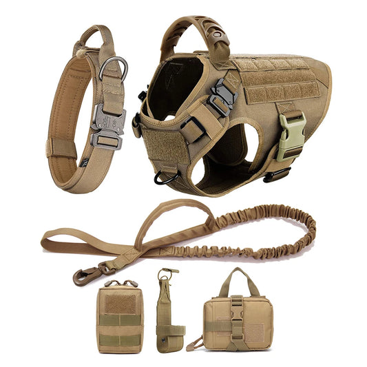 Large And Medium Dog Harness Sets